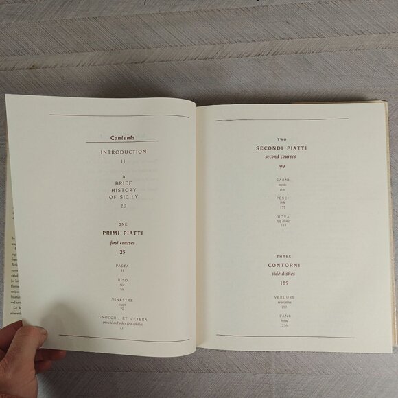 Mimmetta Lo Monte's Classic Sicilian Cooking Vintage Italian Cookbook Hardcover - Picture 3 of 9